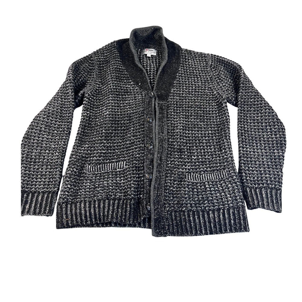 Rag & Bone Neiman Marcus Target Mens Shawl Collar Cardigan Wool Cotton Knit L